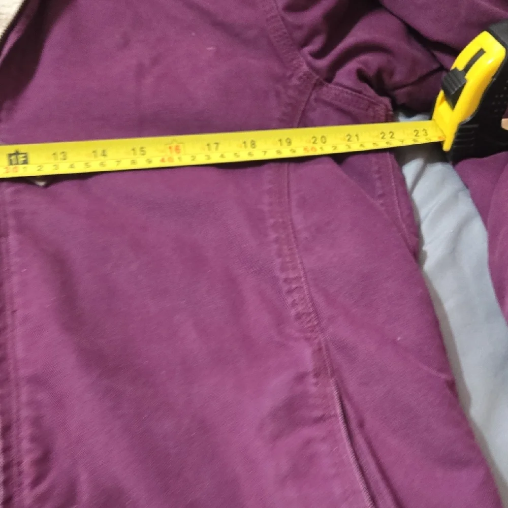 Carhartt Women's Purple Hooded Jacket - Picture 3 of 9